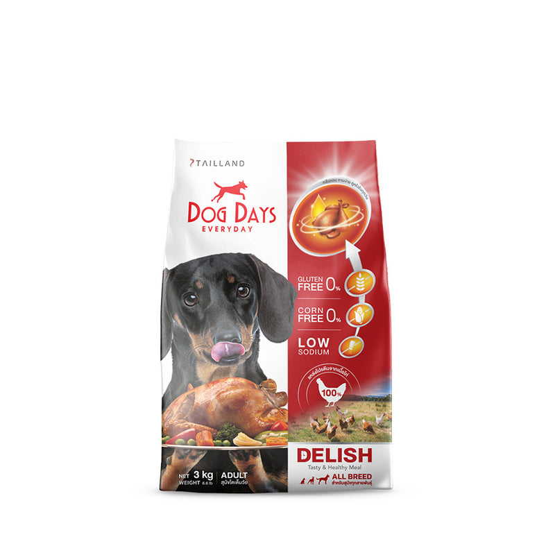 Dog Days Delish Dog Food · 3 kg